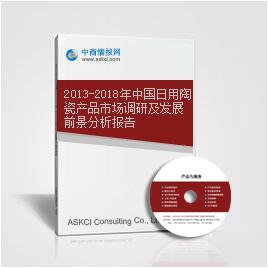 2013-2018年中国日用陶瓷产品市场调研及发展前景分析报告